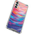 Rainbow Wave Brush Stroke by Etta Vee Gabb Phone 4 Clear Case