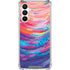 Rainbow Wave Brush Stroke by Etta Vee Galaxy A16 5G Clear Case