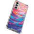 Rainbow Wave Brush Stroke by Etta Vee Galaxy A16 5G Clear Case