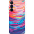 Rainbow Wave Brush Stroke by Etta Vee Galaxy A55 5G Skin