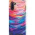 Rainbow Wave Brush Stroke by Etta Vee Galaxy Cases