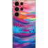 Rainbow Wave Brush Stroke by Etta Vee Galaxy Skins