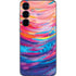 Rainbow Wave Brush Stroke by Etta Vee Galaxy S25 Plus Skin