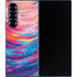Rainbow Wave Brush Stroke by Etta Vee Galaxy Z Fold6 Skin