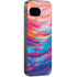Rainbow Wave Brush Stroke by Etta Vee Google Pixel 9a Skin