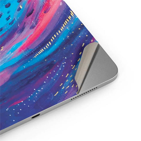 Rainbow Wave Brush Stroke by Etta Vee Apple iPad Air Skin