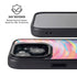 Rainbow Wave Brush Stroke by Etta Vee iPhone 14 Kickstand Case
