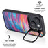 Rainbow Wave Brush Stroke by Etta Vee iPhone 14 Plus Kickstand Case