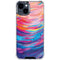 Rainbow Wave Brush Stroke by Etta Vee iPhone 15 Clear Case