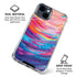 Rainbow Wave Brush Stroke by Etta Vee iPhone 15 Clear Case