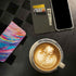 Rainbow Wave Brush Stroke by Etta Vee iPhone 15 Folio Case