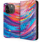 Rainbow Wave Brush Stroke by Etta Vee iPhone 15 Pro Folio Case