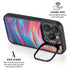 Rainbow Wave Brush Stroke by Etta Vee iPhone 15 Pro Kickstand Case
