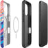 Rainbow Wave Brush Stroke by Etta Vee iPhone 16 Magsafe Impact Case