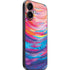 Rainbow Wave Brush Stroke by Etta Vee iPhone 16 Plus Skin