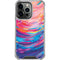 Rainbow Wave Brush Stroke by Etta Vee iPhone 16 Pro Clear Case