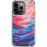 Rainbow Wave Brush Stroke by Etta Vee iPhone 16 Pro Clear Case