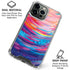 Rainbow Wave Brush Stroke by Etta Vee iPhone 16 Pro Clear Case