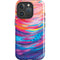 Rainbow Wave Brush Stroke by Etta Vee iPhone 16 Pro Magsafe Impact Case