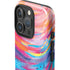 Rainbow Wave Brush Stroke by Etta Vee iPhone 16 Pro Max Impact Case
