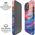 Rainbow Wave Brush Stroke by Etta Vee iPhone 16 Pro Max Magsafe Impact Case