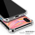 Rainbow Wave Brush Stroke by Etta Vee iPhone X/XS Clear Case