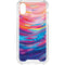 Rainbow Wave Brush Stroke by Etta Vee iPhone XS Clear Case