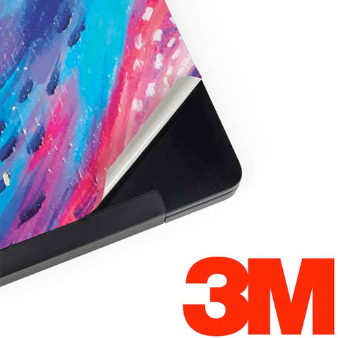 Rainbow Wave Brush Stroke by Etta Vee Dell Latitude Skin