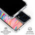 Rainbow Wave Brush Stroke by Etta Vee Moto G Power 5G (2024) Clear Case
