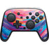 Rainbow Wave Brush Stroke by Etta Vee Nintendo Switch 2 (2025) Pro Controller Skin