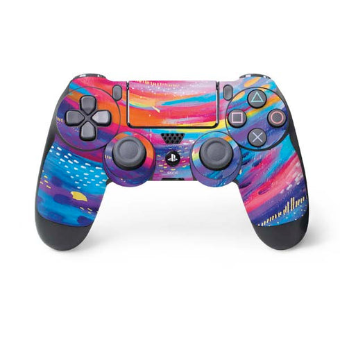 Rainbow Wave Brush Stroke by Etta Vee PlayStation PS4 Skins