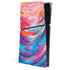 Rainbow Wave Brush Stroke by Etta Vee PlayStation PS5 Skins