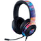 Rainbow Wave Brush Stroke by Etta Vee Razer Kraken X Skin