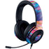 Rainbow Wave Brush Stroke by Etta Vee Razer Kraken X Skin