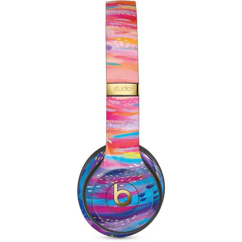 Rainbow Wave Brush Stroke by Etta Vee Studio Wireless 3 Skin