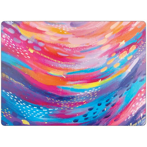 Rainbow Wave Brush Stroke by Etta Vee Surface Laptop 7 13.8in Skin