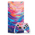 Rainbow Wave Brush Stroke by Etta Vee Xbox Series X Skins
