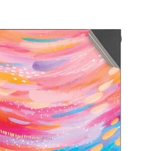 Rainbow Wave Brush Stroke by Etta Vee XBox Series X Digital Edition Console Skin