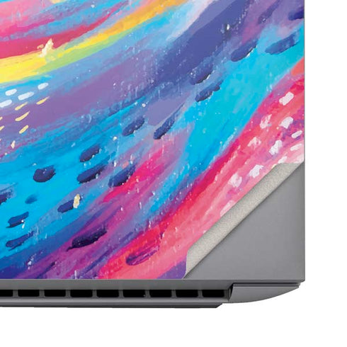 Rainbow Wave Brush Stroke by Etta Vee HP ZBook Fury 16 G10 Skin