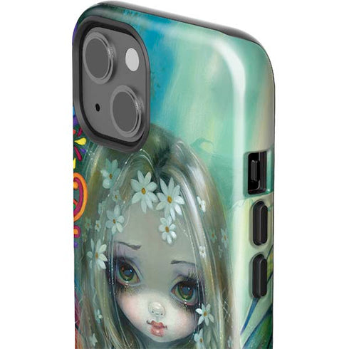 Rainbow Winged Yoga Fairy by Jasmine Becket-Griffith iPhone 15 Impact Case