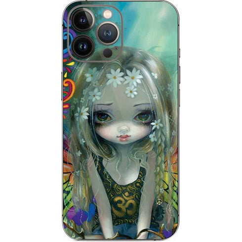 Rainbow Winged Yoga Fairy by Jasmine Becket-Griffith iPhone 15 Pro Max Skin