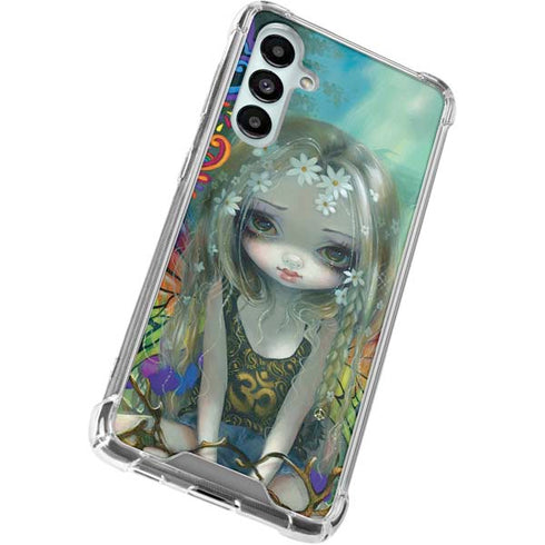 Rainbow Winged Yoga Fairy by Jasmine Becket-Griffith Galaxy A16 5G Clear Case
