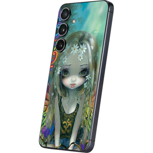 Rainbow Winged Yoga Fairy by Jasmine Becket-Griffith Galaxy A16 5G Skin