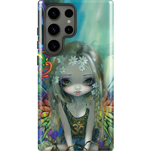 Rainbow Winged Yoga Fairy by Jasmine Becket-Griffith Galaxy S23 Ultra Pro Case