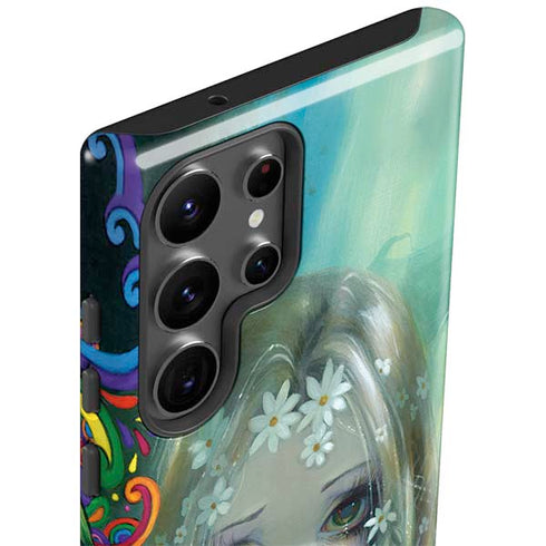 Rainbow Winged Yoga Fairy by Jasmine Becket-Griffith Galaxy S23 Ultra Pro Case