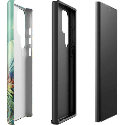 Rainbow Winged Yoga Fairy by Jasmine Becket-Griffith Galaxy S23 Ultra Pro Case