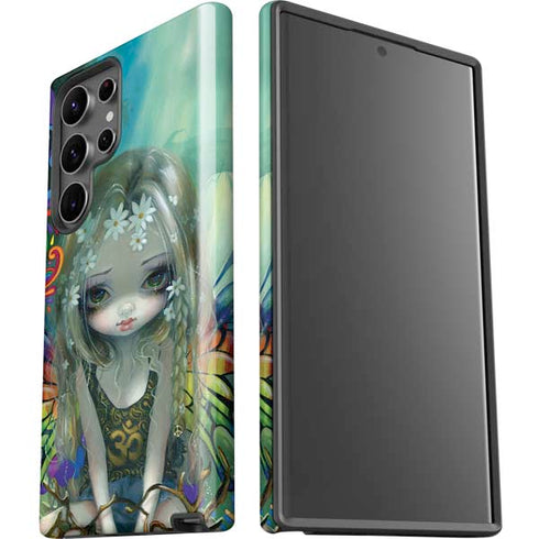 Rainbow Winged Yoga Fairy by Jasmine Becket-Griffith Galaxy S23 Ultra Pro Case
