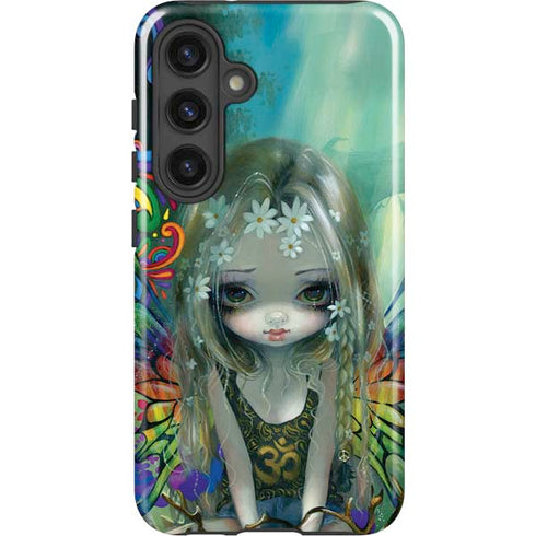 Rainbow Winged Yoga Fairy by Jasmine Becket-Griffith Galaxy S25 Impact Case