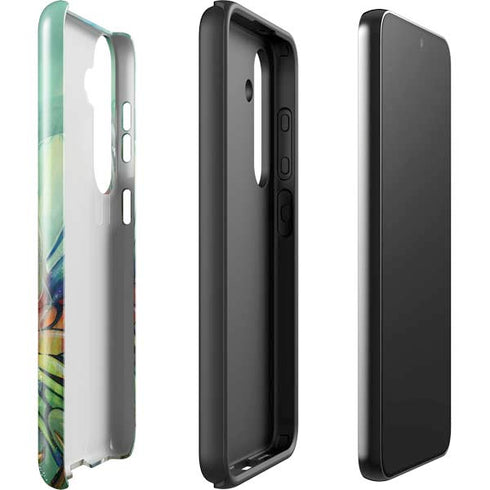 Rainbow Winged Yoga Fairy by Jasmine Becket-Griffith Galaxy S25 Impact Case