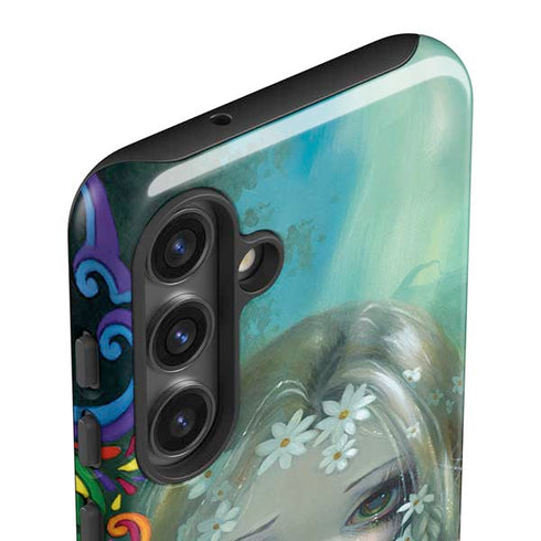 Rainbow Winged Yoga Fairy by Jasmine Becket-Griffith Galaxy S25 Plus Impact Case